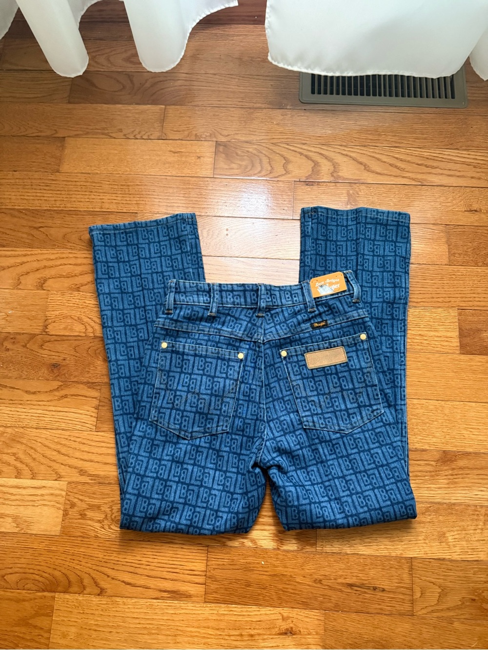 wrangler high rise kick flare jeans